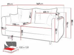 Sovesofa Veldala 100 (Manila 09)