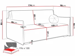Sovesofa Velven IV (Soul 1)