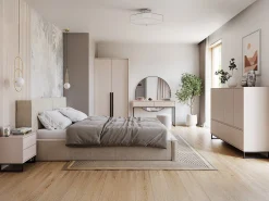 Soveværelsessæt Calcalo 110 (Beige)