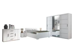 Soveværelsessæt Catromi 116 (Hvid)