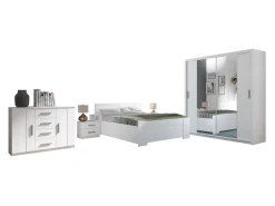 Soveværelsessæt Catromi 114 (Hvid)