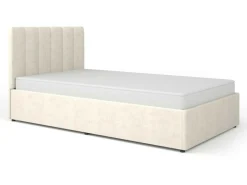 Soveværelsessæt Mormavu 112 (Mat hvid + Beige)