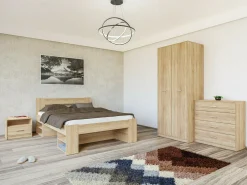 Soveværelsessæt Novsore 147 (Sonoma eg)