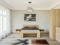 Soveværelsessæt Novsore 147 (Sonoma eg)