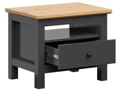 Soveværelsessæt Sordoro 123 (Grafit + Artisan eg)