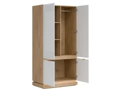 Soveværelsessæt Teselbu 117 (Hvid + Egetræ)