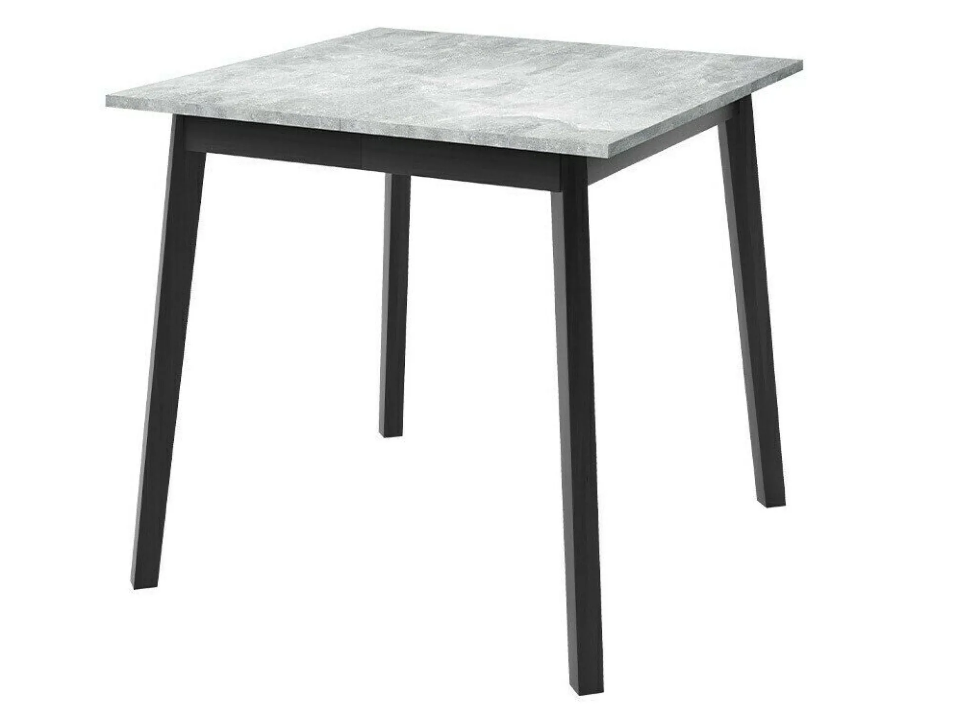 Spisestuesæt Edmond 116 (Grå marmor + Sort)