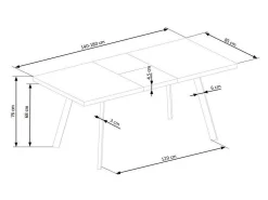 Spisestuesæt Houston 721