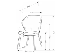 Spisestuesæt Houston 1985