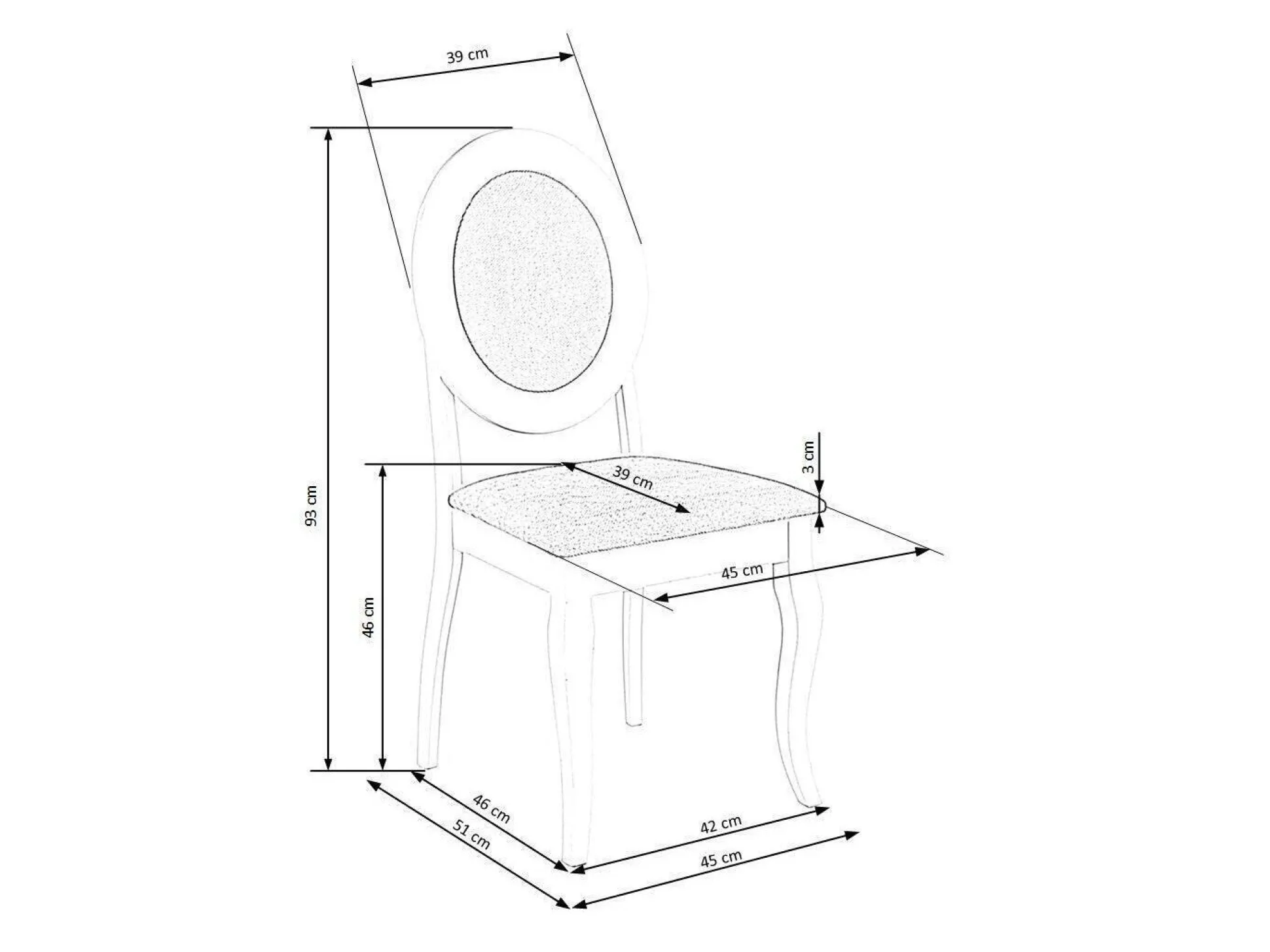 Spisestuesæt Houston 780