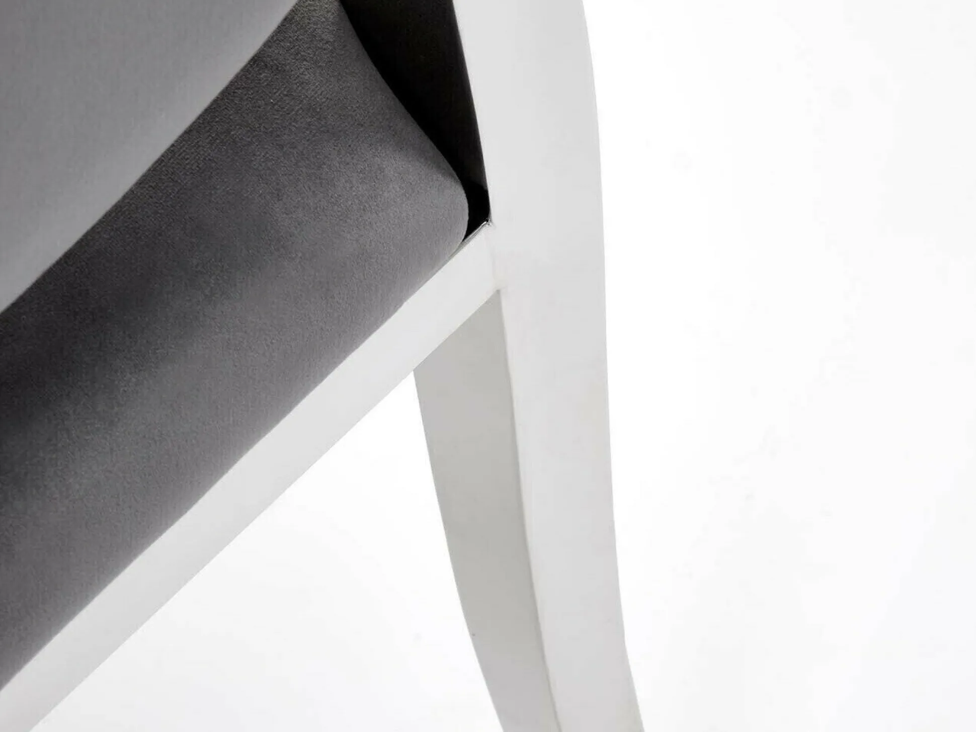 Spisestuesæt Houston 1828 (Hvid marmor + Grå)