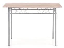 Spisestuesæt Houston 1251 (Sonoma eg + Sølv)