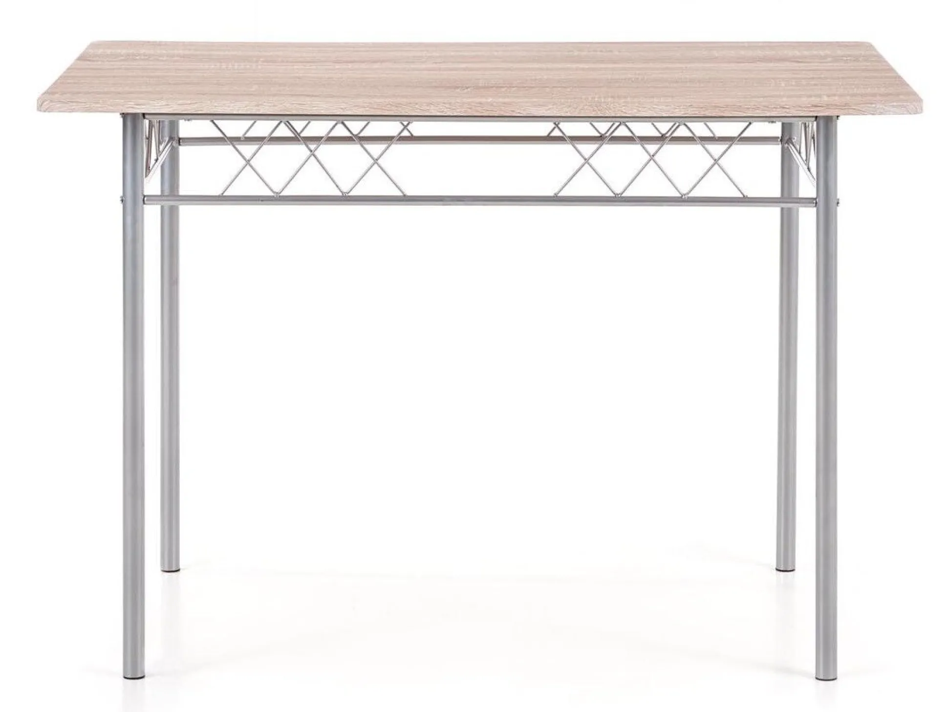 Spisestuesæt Houston 1251 (Sonoma eg + Sølv)