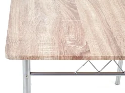 Spisestuesæt Houston 1251 (Sonoma eg + Sølv)