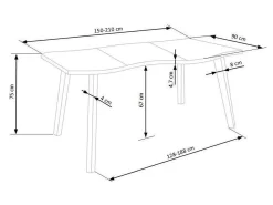 Spisestuesæt Houston Lector