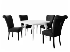 Spisestuesæt Racine 142 (Sort)