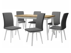 Spisestuesæt Victorville 291 (Artisan eg + Hvid)