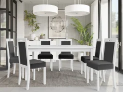 Spisestuesæt Victorville 262 (Hvid)