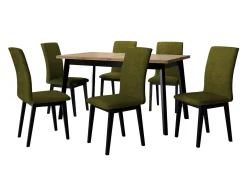 Spisestuesæt Victorville 321 (Sort)