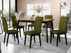 Spisestuesæt Victorville 321 (Sort)