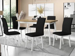 Spisestuesæt Victorville 285 (Artisan eg + Hvid)