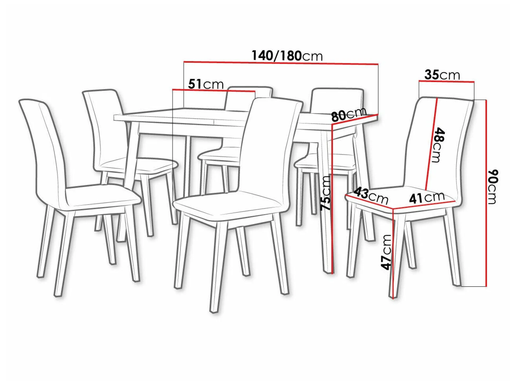 Spisestuesæt Victorville 288 (Artisan eg + Sort)