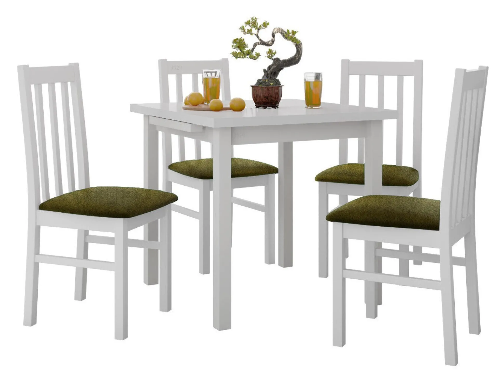 Spisestuesæt Victorville 319 (Hvid)