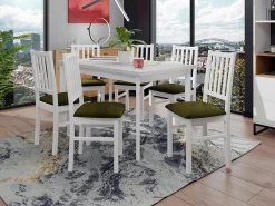 Spisestuesæt Victorville 320 (Hvid)