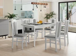 Spisestuesæt Victorville 313 (Hvid)