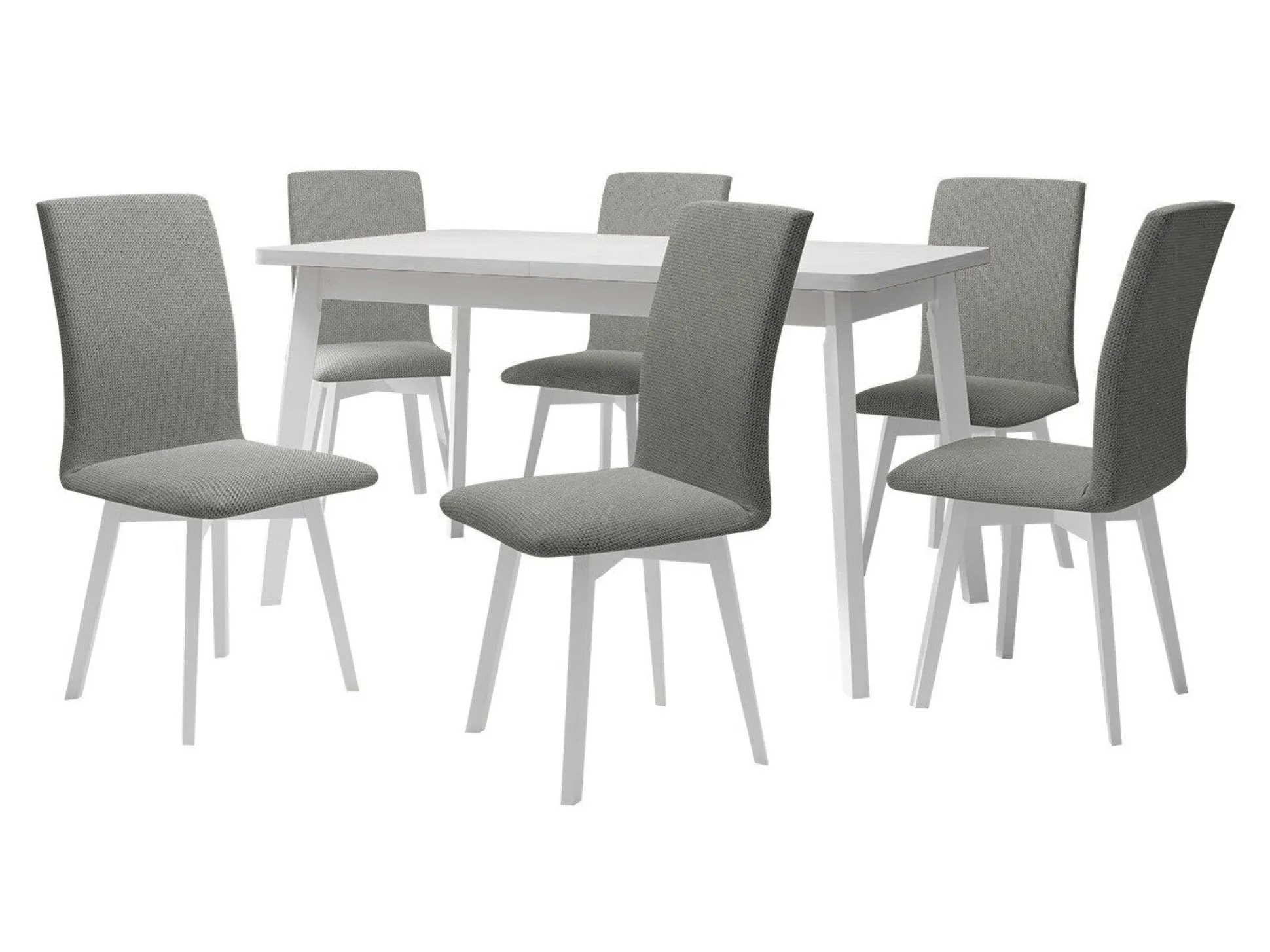 Spisestuesæt Victorville 335 (Hvid)