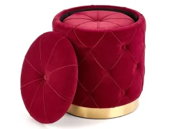 Sæt puffer Houston 1154 (Bordeaux)