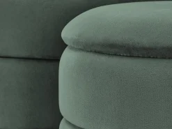 Sæt puffer Houston 1780 (Grøn)