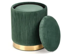 Sæt puffer Houston 1153 (Mørkegrøn)