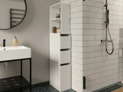 Stående badeværelsesskab Comfivo Ova