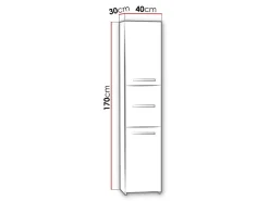 Stående badeværelsesskab Comfivo Piscator II