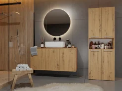 Stående badeværelsesskab Nolmaru 101 (Artisan eg)