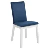 Stol Boston 444 (Mørkeblå + Hvid)