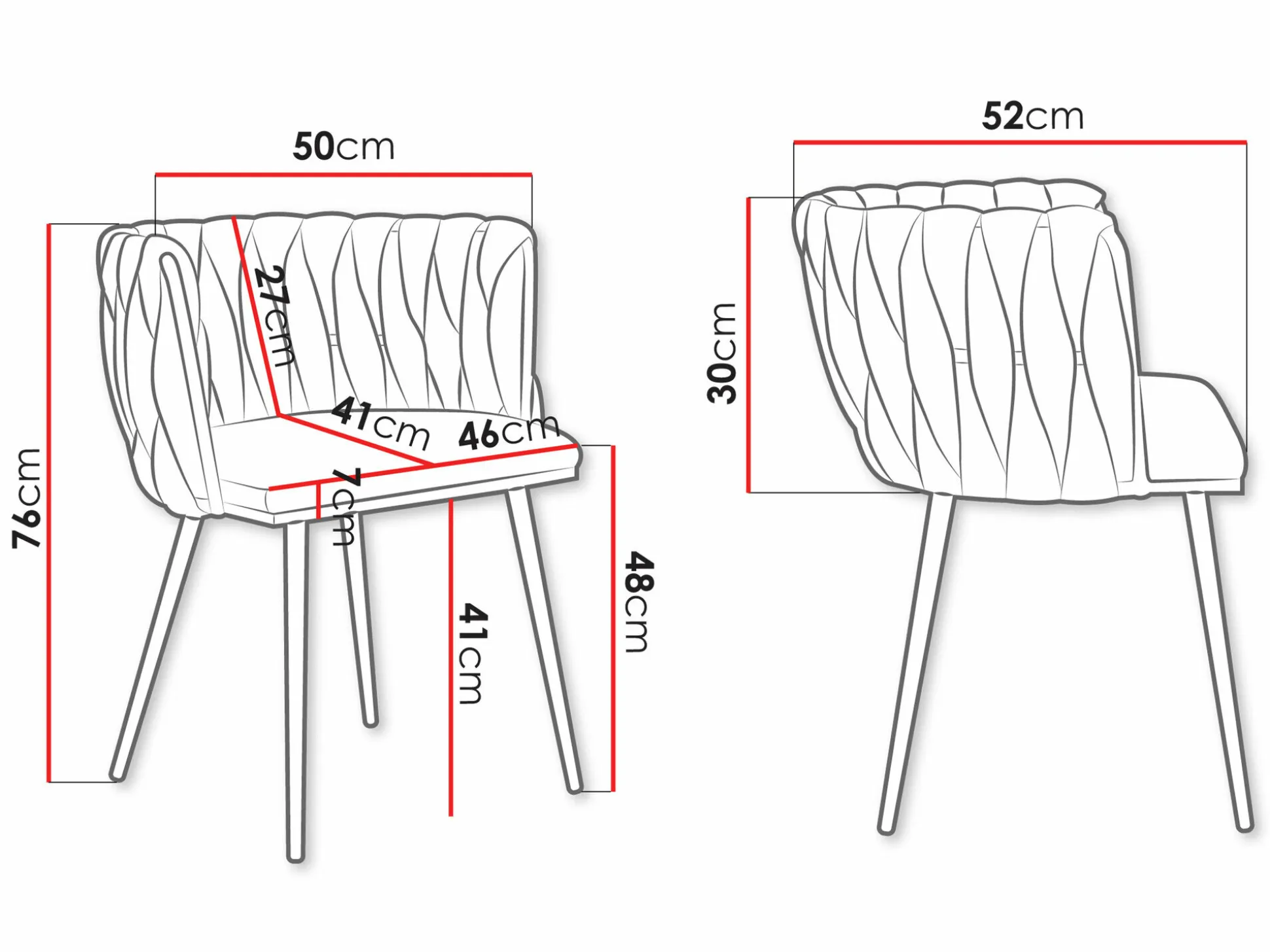 Stol Comfivo Hilaritas XI (Gylden + Grå)