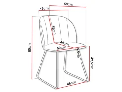 Stol Comfivo Passer I (Magic Velvet 2216)