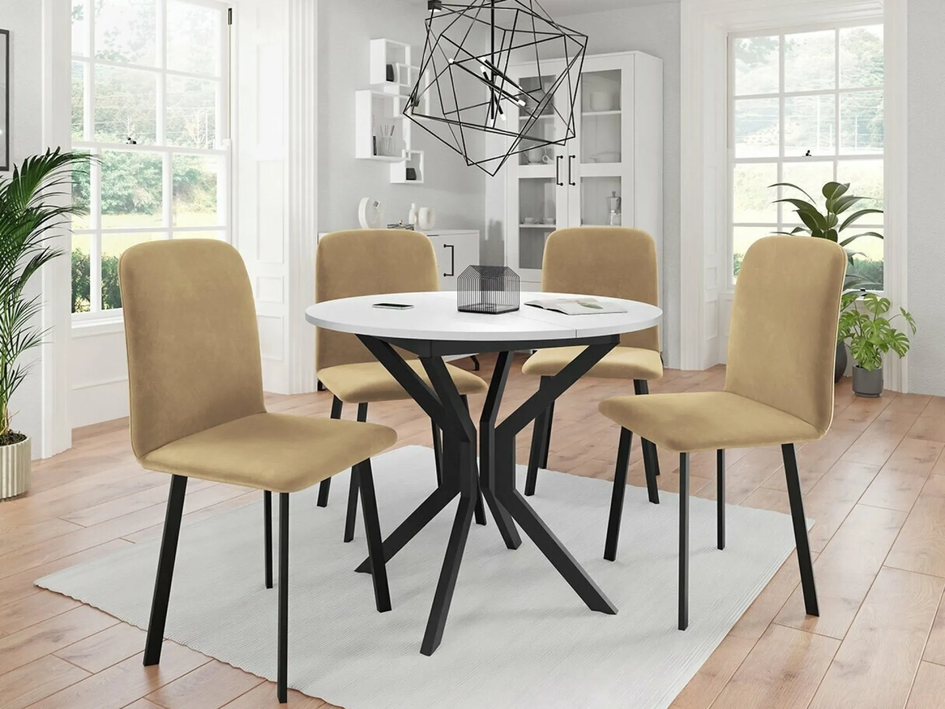 Stol Edmond 115 (Amor Velvet 4302)