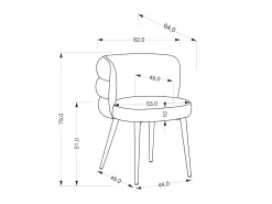 Stol Houston 2043 (Beige)