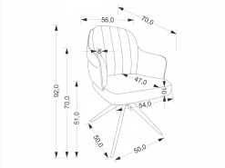 Stol Houston 2019 (Beige)