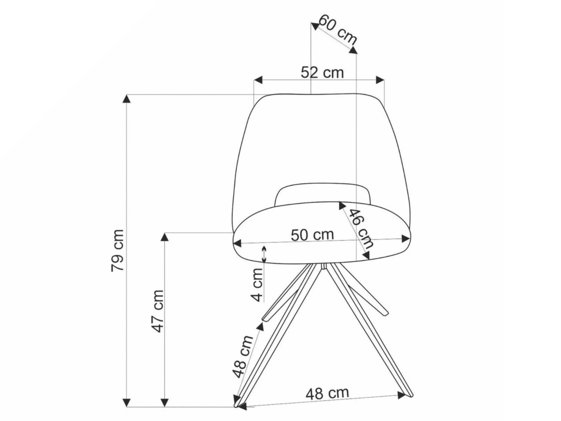 Stol Houston 1754 (Beige)