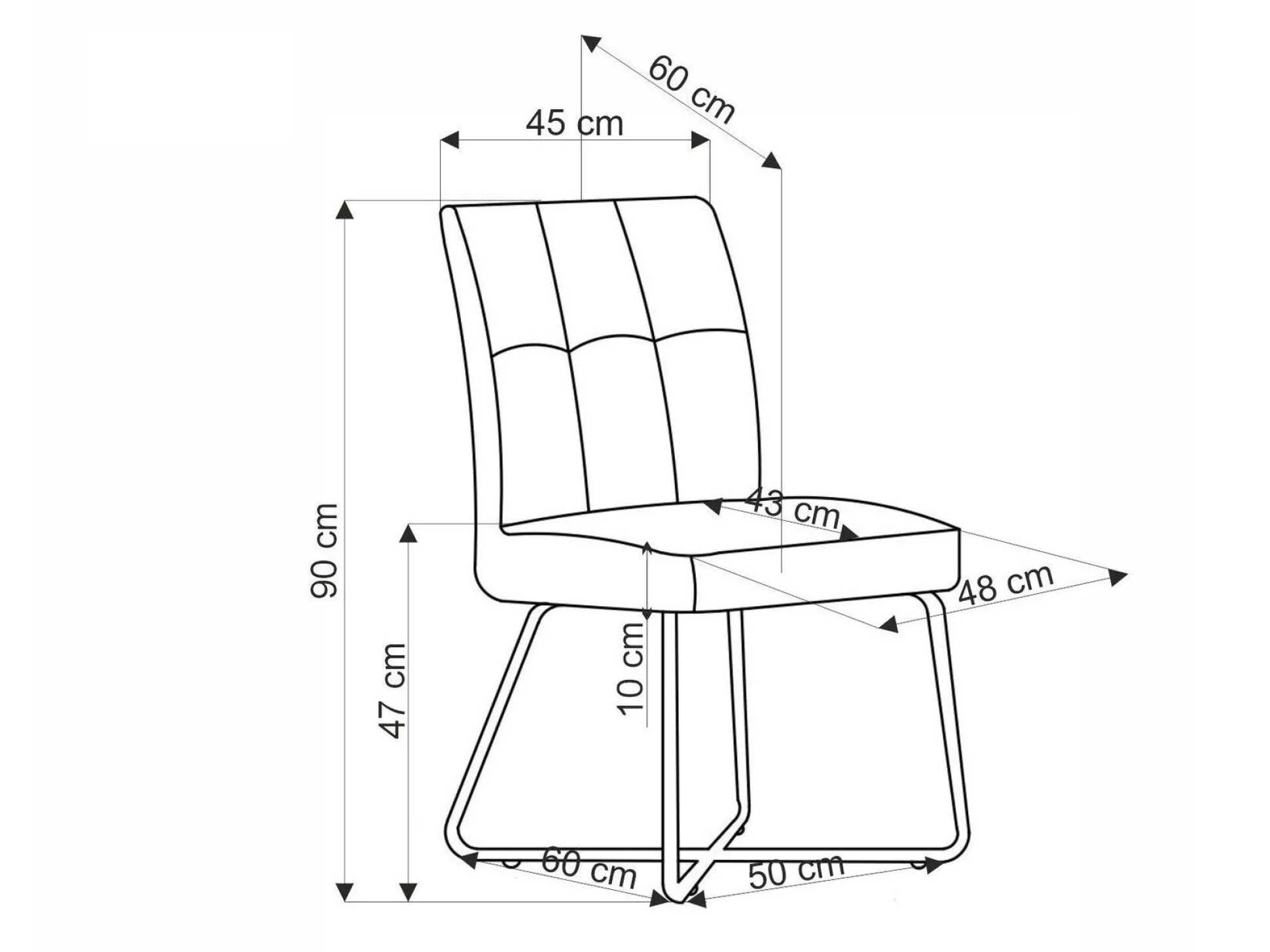 Stol Houston 1674 (Beige)