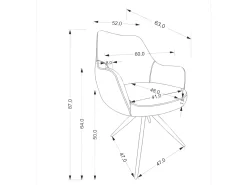 Stol Houston 1938 (Beige)
