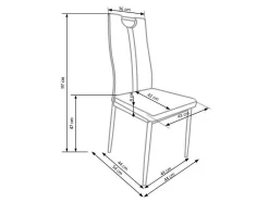 Stol Houston 252 (Cappuccino)