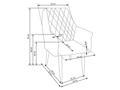 Stol Houston 579 (Grå)