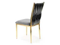 Stol Houston 1139 (Grå + Gylden)