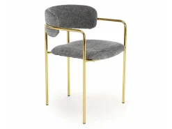 Stol Houston 1629 (Grå + Gylden)