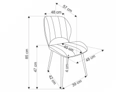 Stol Houston 1738 (Grøn)